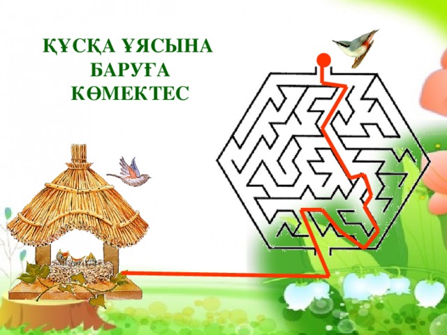 ҚҰСҚА ҰЯСЫНА БАРУҒА КӨМЕКТЕС