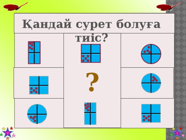 Қандай сурет болуға тиіс? ?