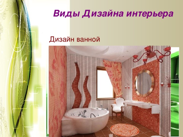 Виды Дизайна интерьера Дизайн ванной