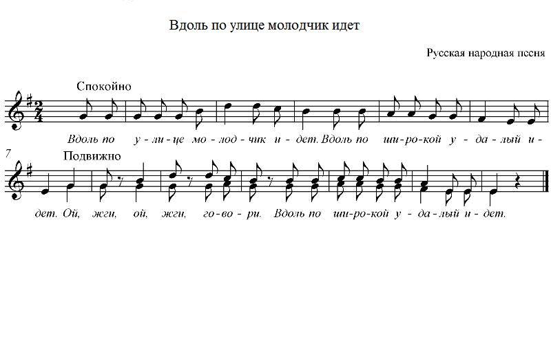 Песни вдоль. Ноты народных песен. Вдоль по улице Молочек идёт. Русские народные песни Ноты. Ноты фольклорных песен для детей.