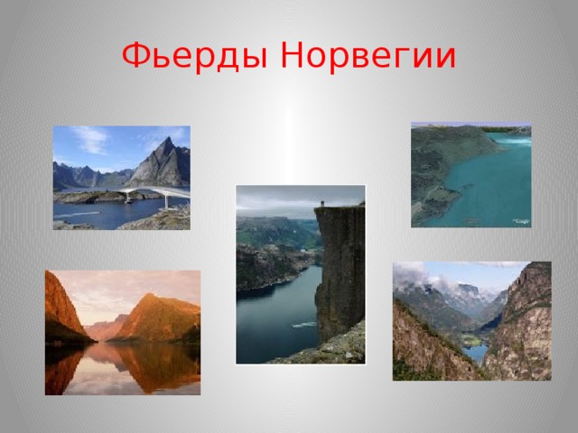 Фьерды Норвегии