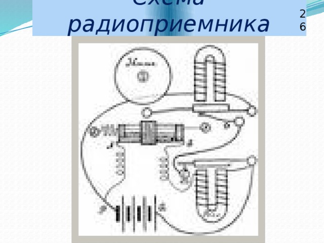 Схема радиоприемника 26