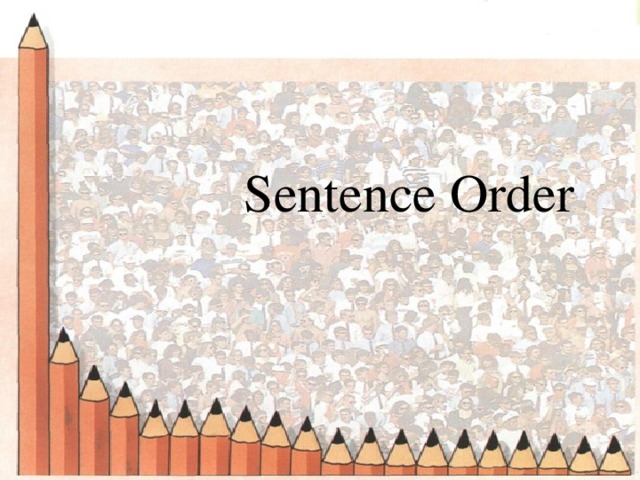 Sentence Order