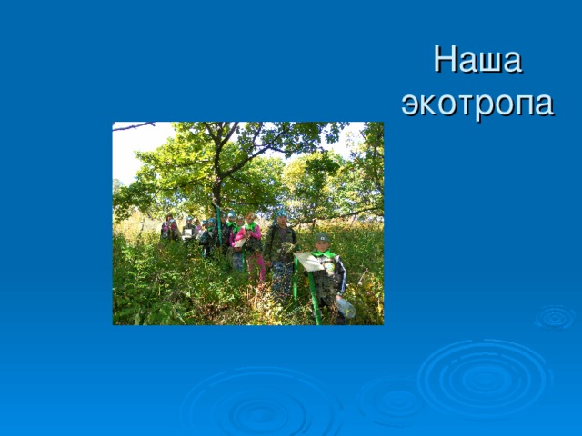 Наша экотропа