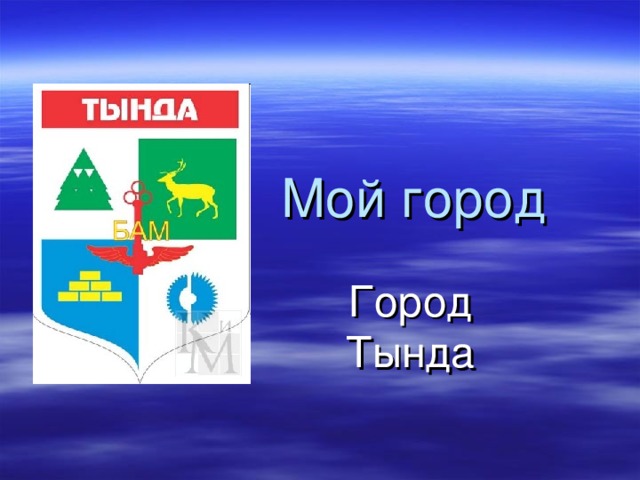 Мой город Город Тында