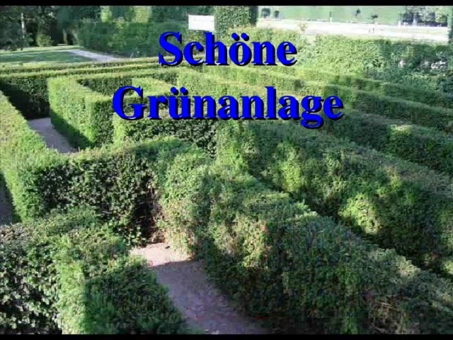 Schöne Grünanlage