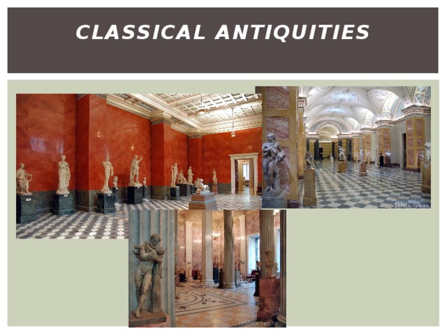 Classical antiquities