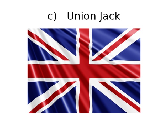 c) Union Jack