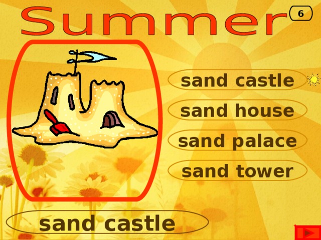 6 sand castle sand house sand palace sand tower sand castle