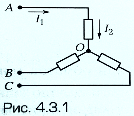 Какой из токов в схеме линейный какой фазный выберите
