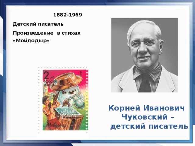 Проект мой любимый писатель сказочник 2 класс корней чуковский подготовить на листе