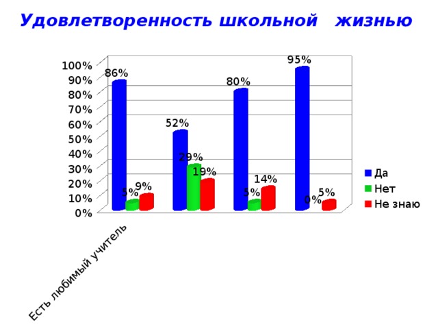 Удовлетворенность школьной жизнью