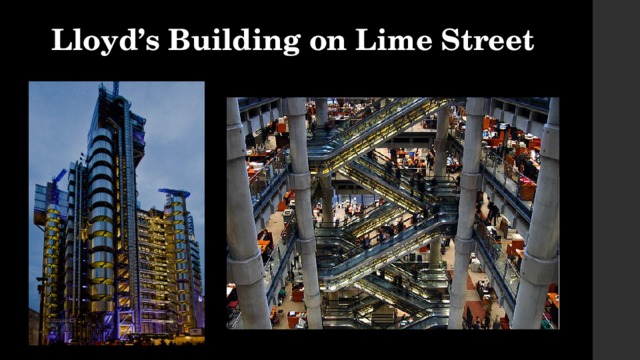 Lloyd’s Building on Lime Street