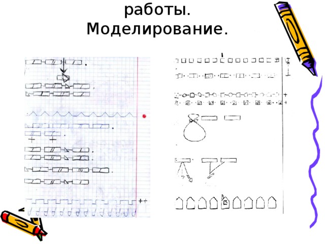 Знаковое оценивание работы.  Моделирование.