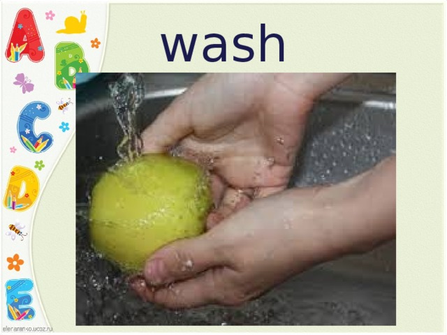 wash