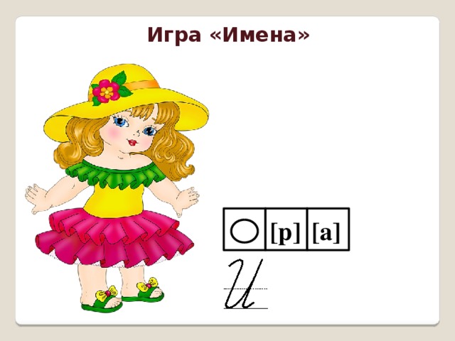 Игра «Имена» [р] [а]