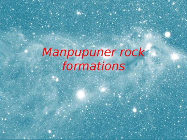 Manpupuner rock formations