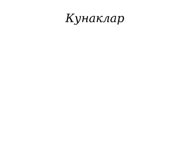 Кунаклар