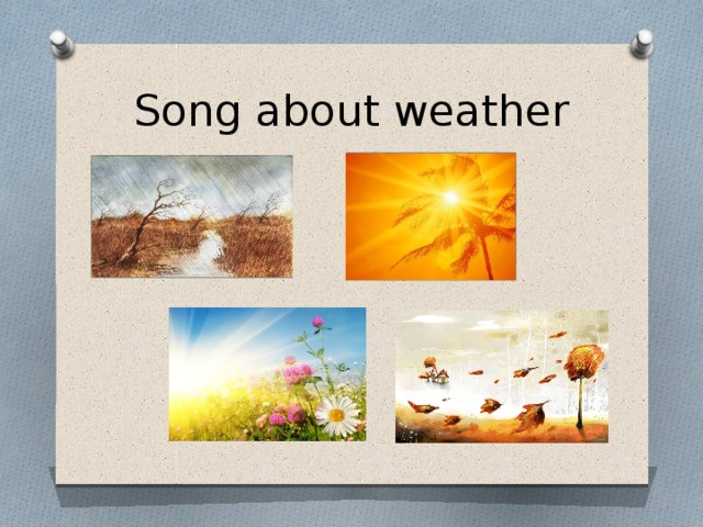 Song about weather
