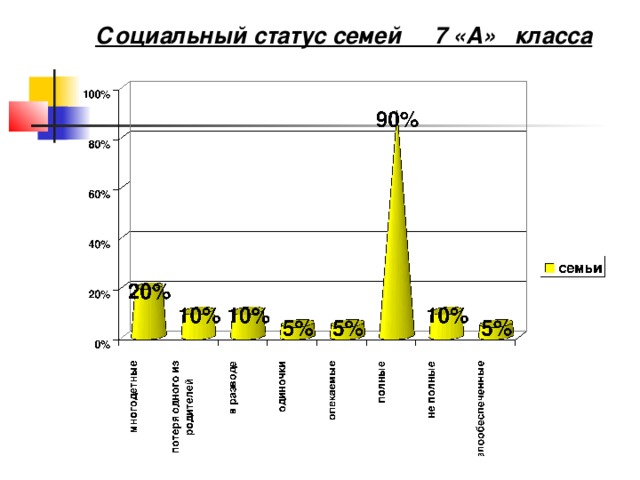 Социальный статус семей __7 «А»_ класса