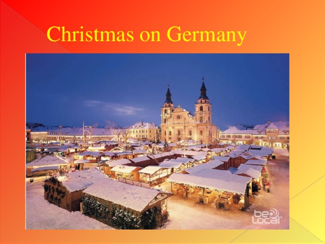 Christmas on Germany