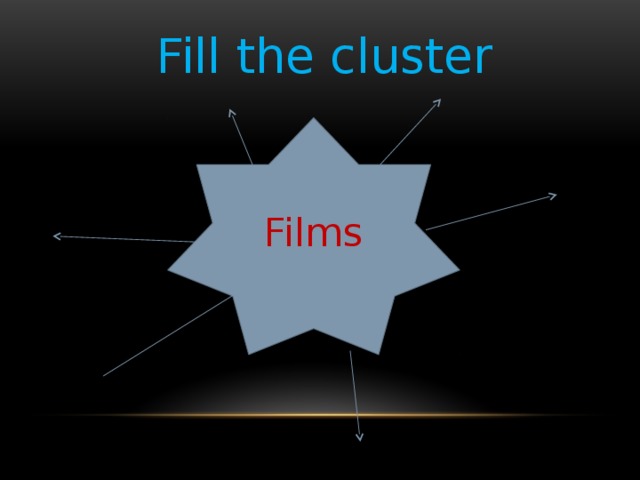 Fill the cluster Films
