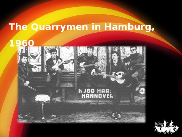 The Quarrymen in Hamburg, 1960