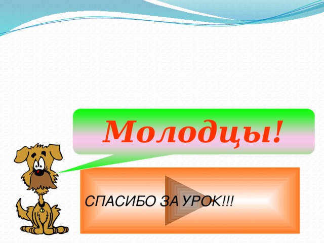 Молодцы! СПАСИБО ЗА УРОК!!!