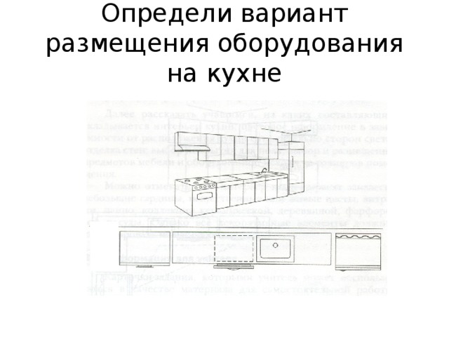 Правила размещения мебели на кухне