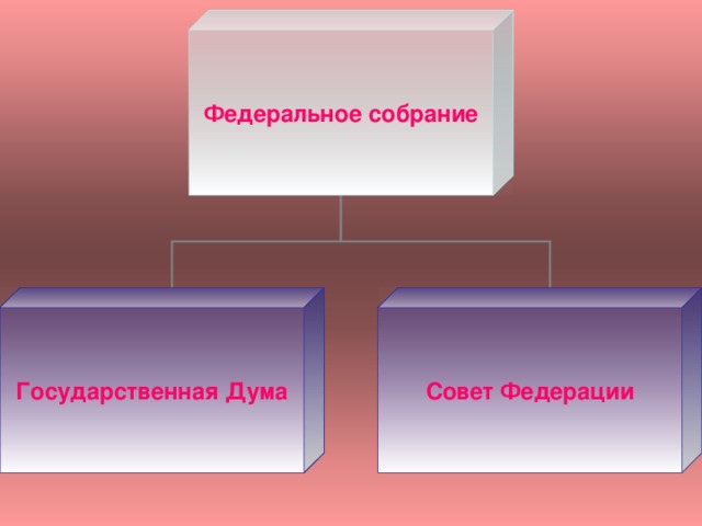 Федеральное собрание Государственная Дума Совет Федерации