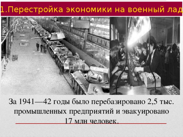 Курсовая работа: Перестройка экономики Карелии на военный лад в 1941-1942 годах