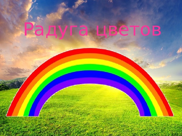 Радуга цветов