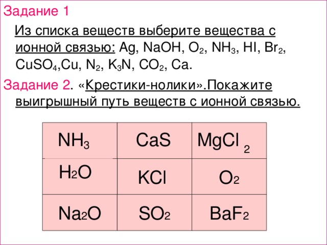 Формула веществ с ионной химической связью. Вещества с ионной связью примеры. Формула вещества с ионной связью. Ионная связь примеры веществ. Формулы соединений с ионной связью.