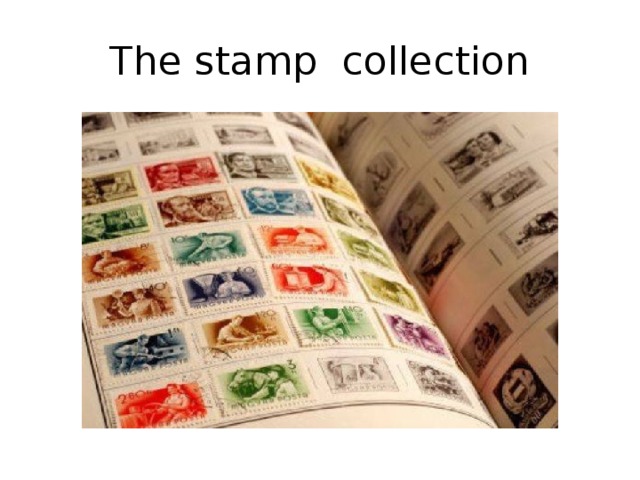 The stamp collection