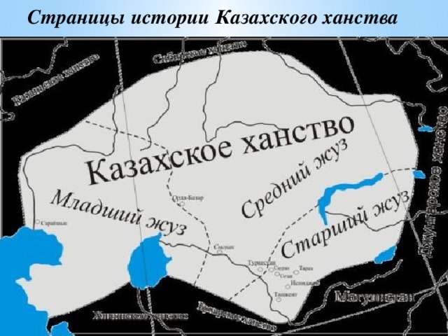 Страницы истории Казахского ханства
