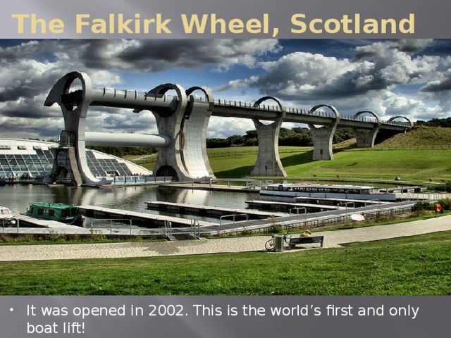 The Falkirk Wheel, Scotland