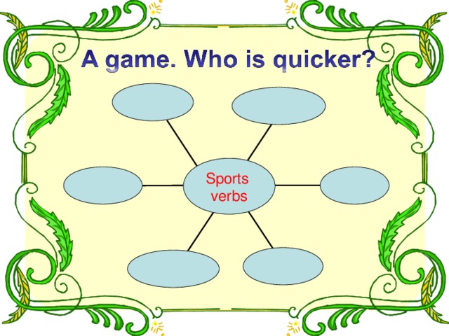 Sports verbs