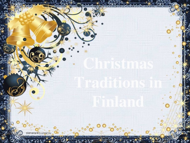 Christmas Traditions in Finland