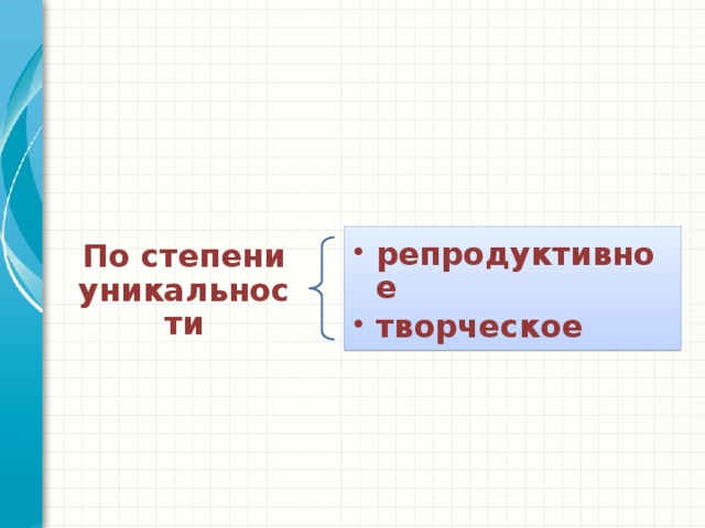 По степени уникальности