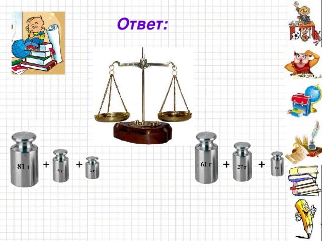 Ответ: + + + + + + + + +