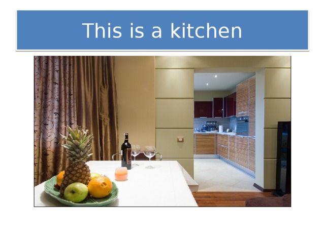 This is a kitchen
