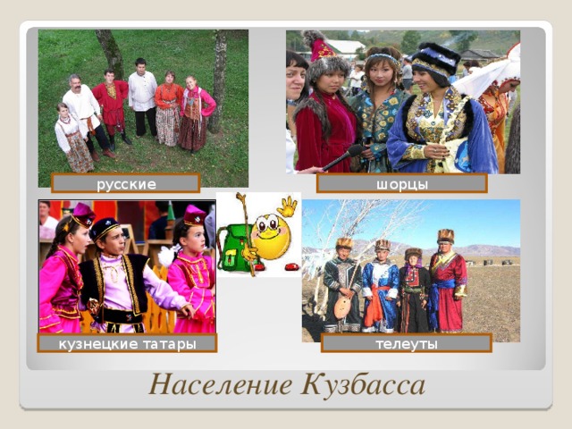 русские шорцы кузнецкие татары телеуты Население Кузбасса