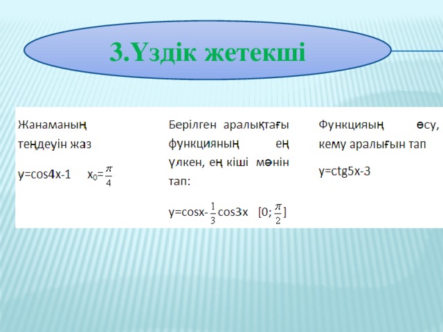 3.Үздік жетекші