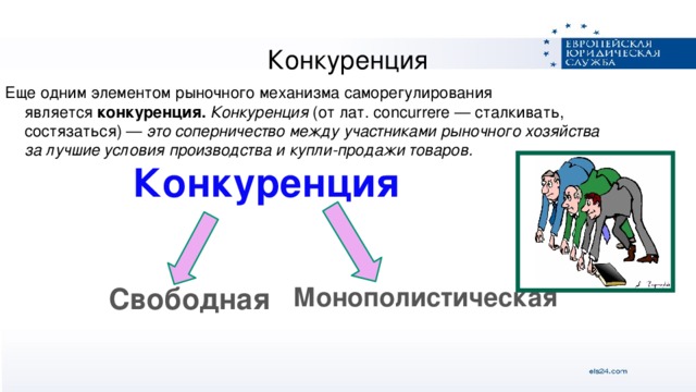 Конкуренция как элемент рыночного механизма план по обществознанию