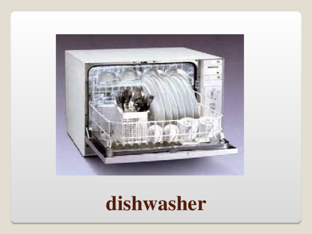 dishwasher