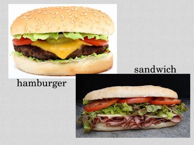 sandwich hamburger