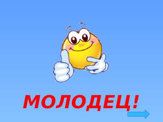 МОЛОДЕЦ!