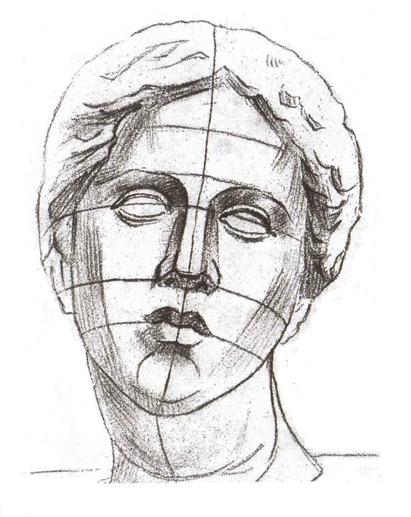 Портрет 6 класс изо. Пропорция головы человека Венера Милосская. Портрет головы. Говы человека в пространстве. Изображение головы в пространстве.