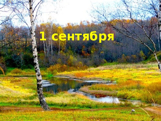 1 сентября