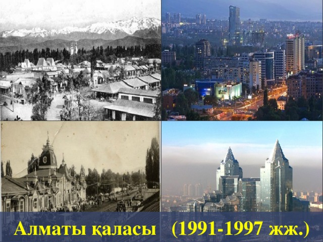 Алматы қаласы (1991-1997 жж.)